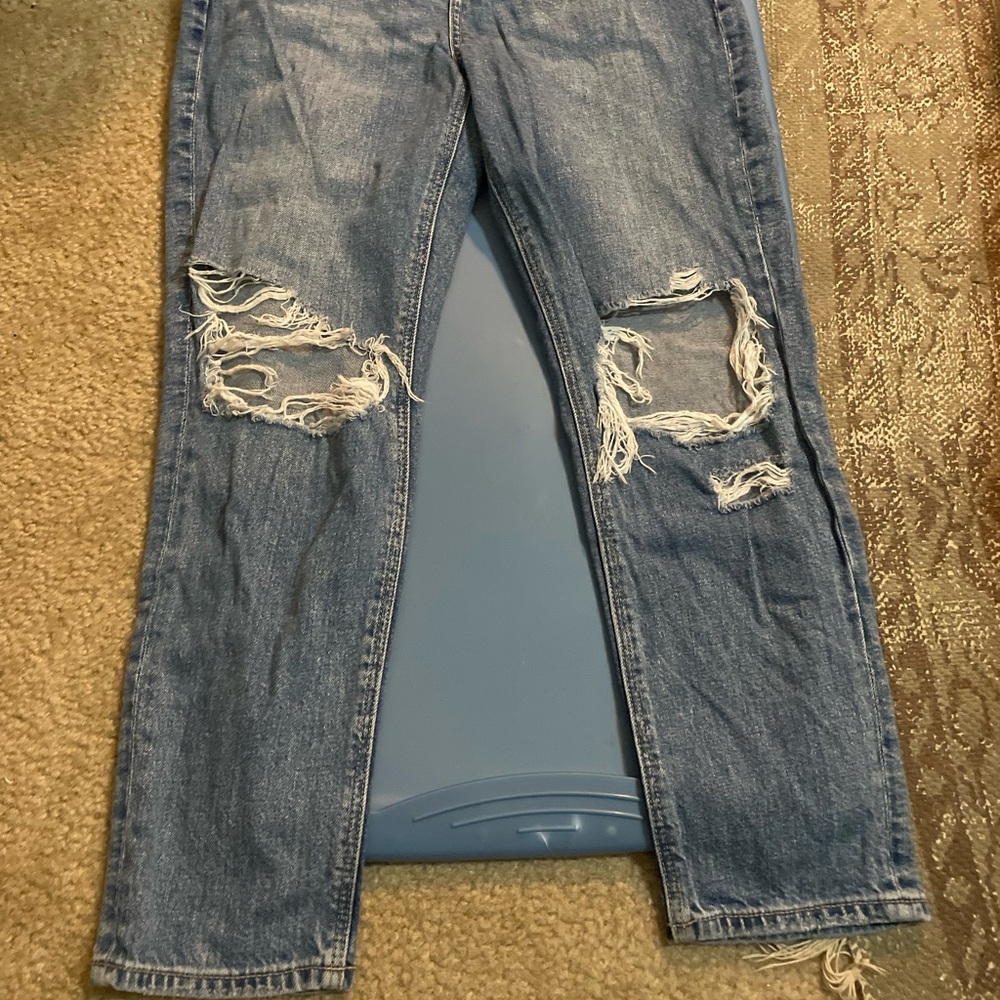 American Eagle Outfitters Blue Straight Leg Jeans